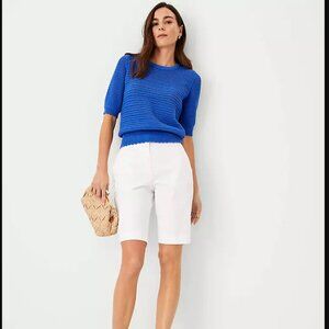 Ann Taylor The Boardwalk Short-White